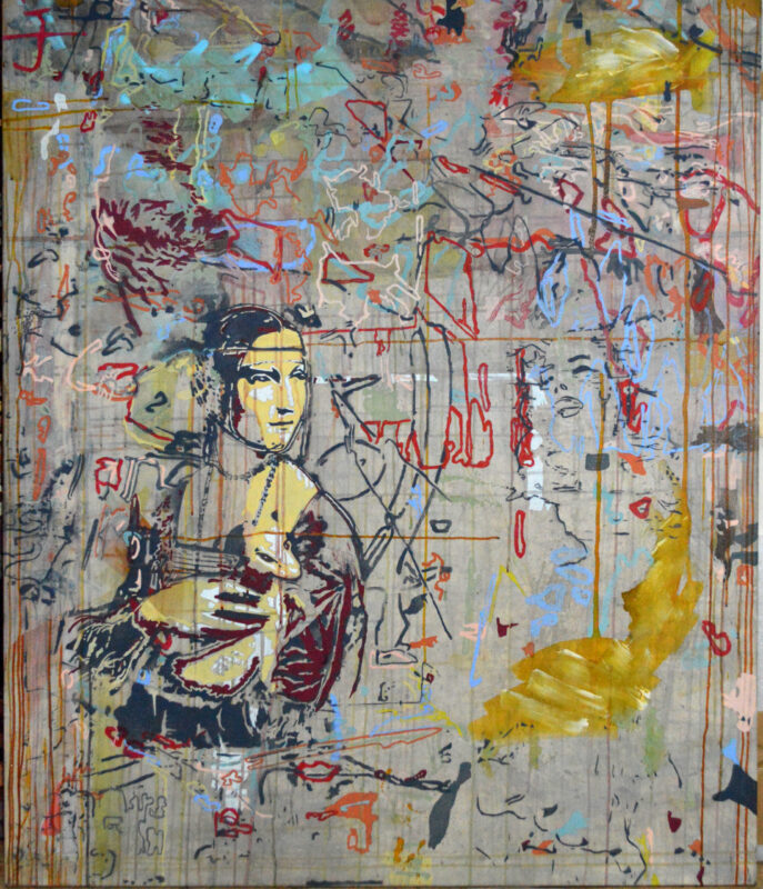 Dame mit einem Hermelin